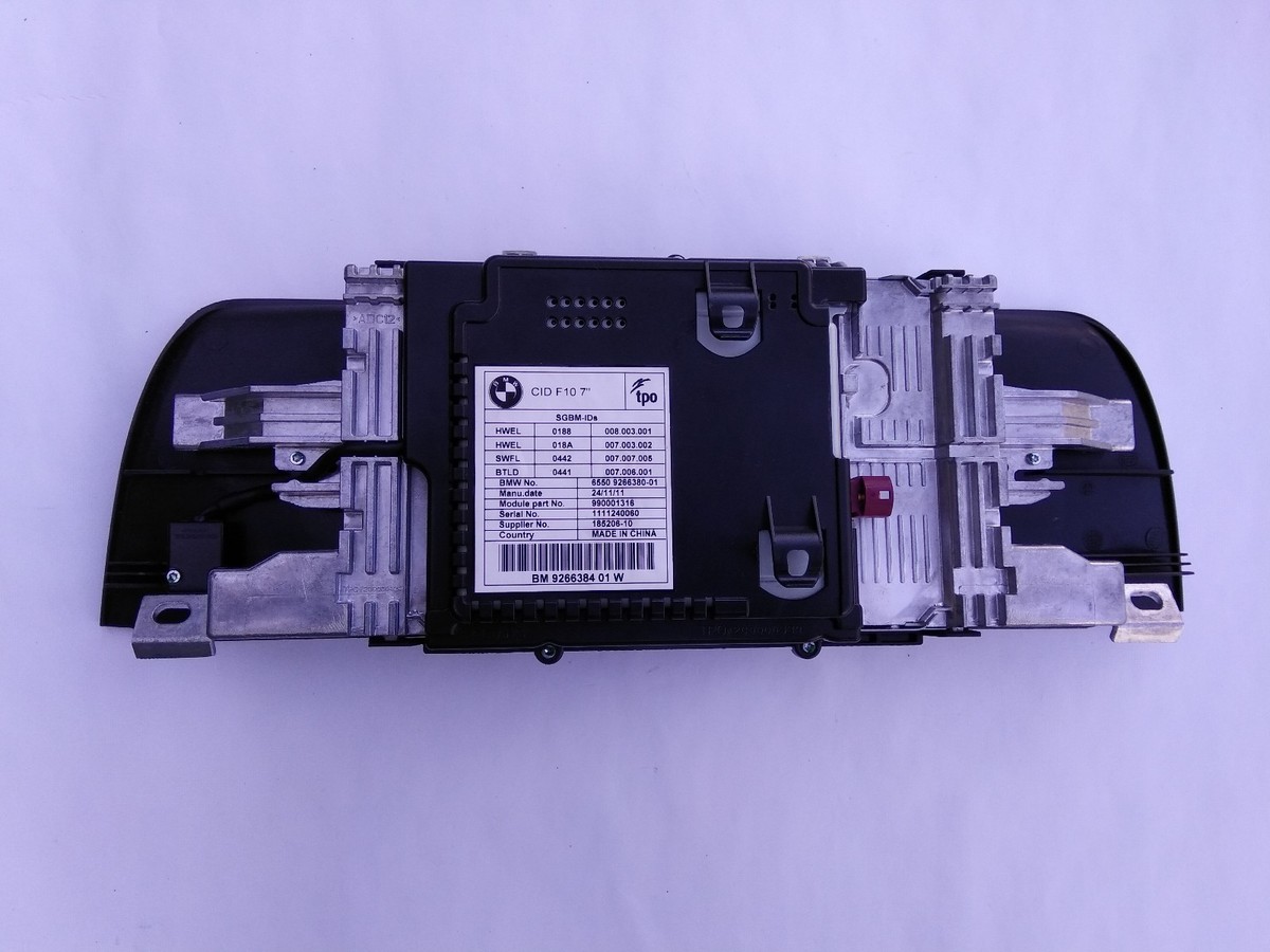 10-12 OEM BMW 5 F10 F11 CENTRAL INFORMATION DISPLAY/SCREEN CID 7