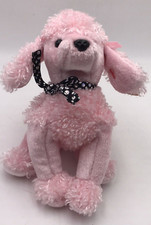 Ty Beanie Babies Dog Poodle Brigitte The Pink Poodle retired