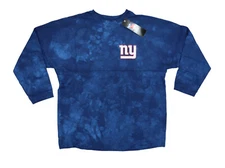 NFL Team Apparel Long Sleeve Liquid Blue Gridiron T-Shirt NWT Pick Team/Size