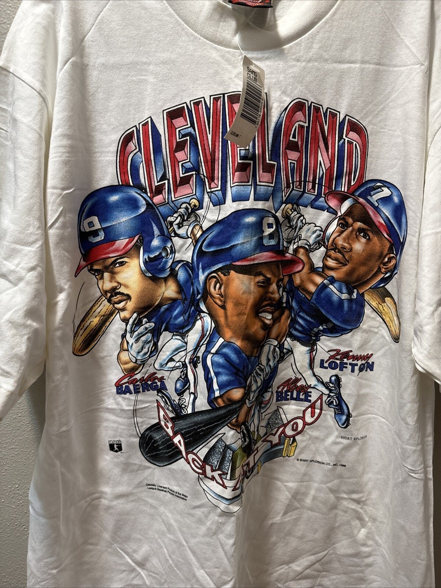 New Vintage 90's Cleveland Indians Bad Boys 1995 Xplsion T