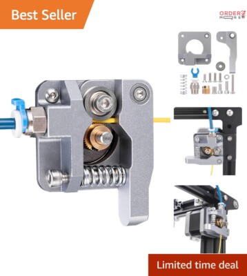 Upgrade Ender 3 Metal Extruder - 40 Teeth Drive Gear for Enhanced Performance