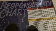 Walt Disney Mickey Mouse Children Responsibility Magnetic Dry Erase Chore Chart