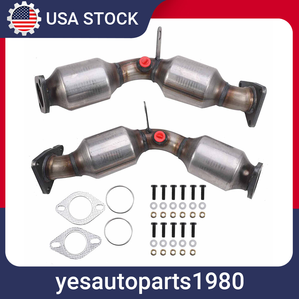 NEWZQ Front Left Right Catalytic Converter Combo 12H5484 For INFINITI G37 Coupe Sedan 2008 2013 2pcs