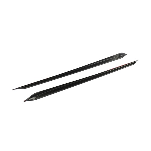 For BMW 1 Series F52 M-Sport 118i Sedan 2019+ Real Carbon Side Skirt Lip Spoiler - Picture 8 of 12