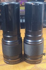 LOT OF 2 GOLDEN NAVITAR 100-200mm f/3.5 Kodak Slide Projector Lens