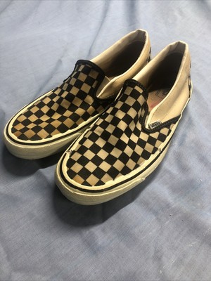 1980s checkered vans