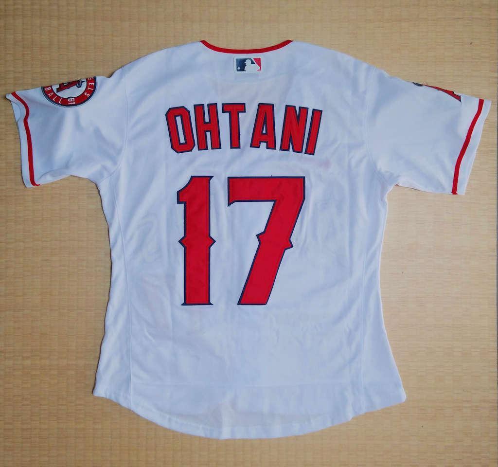 Uniforme para mujer Shohei Ohtani talla M blanco MLB Los Angeles Angels de Japón