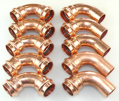 10x BÄNNINGER PROFIPRESS BOGEN 28 MM x 90 I.I/I.A PRESSFITTINGS B-PRESS SANPRESS