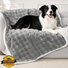 FWERDG Soft Cozy Waterproof Twin Blanket for Bed - Room Decor Large Dog Blank...