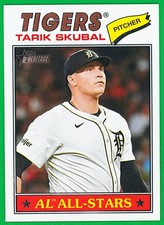 2026 Topps Heritage #281 Tarik Skubal - Cy Young Award Winner