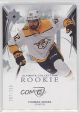 2021-22 Upper Deck Ultimate Collection Rookies 287/299 Thomas Novak #181 7i6