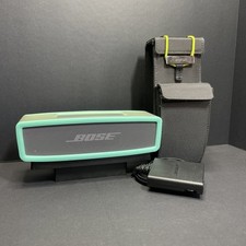 BOSE Soundlink Mini Portable Speaker w/ Case, Charger Cable Tested Works