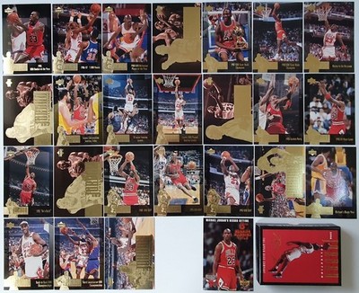 1996 Upper Deck Michael Jordan Collection CARD SET (Complete 24 Cards) - Rare