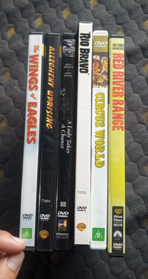 #ad John Wayne Legacy DVD Western 6 Movies Dolby Digital G English Tall Case $25.00