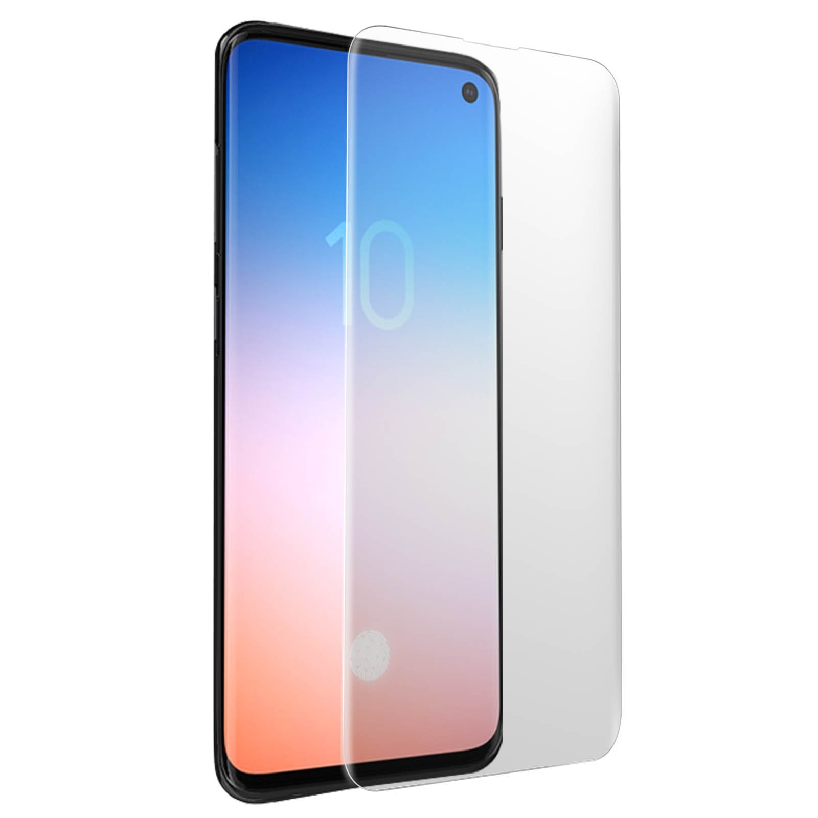 Film en latex transparent Galaxy S10e pour éliminer les bulles et protéger des clés