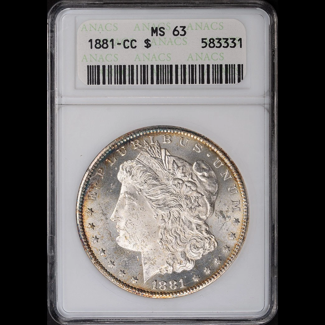 MS 63 Graded 1881 Year Morgan US Dollars (1878-1921) for sale | eBay