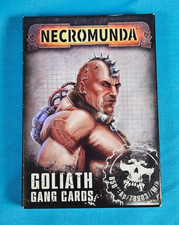Necromunda Goliath Gang Tactics Cards Underhive Games Workshop