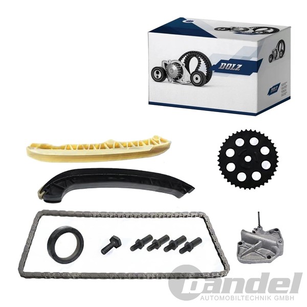 Dolz Steuerkettensatz Passend FüR Seat Ibiza Skoda Fabia VW FOX Polo | SKCA022F-image
