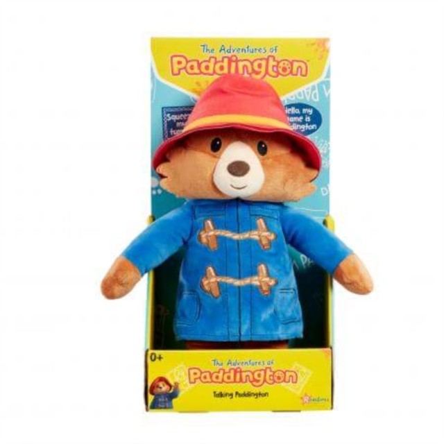 Paddington Bear Talking Soft Toy Adventures of Paddington Teddy for Babies and - Image 6