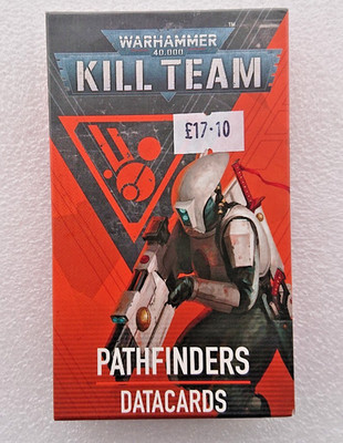 Games Workshop 103-59 Warhammer 40k Kill Team ''PATHFINDERS'' Data Cards