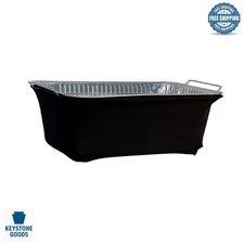 Patented Chafing Dish Wind Guard - Flame Retardant & Reusable Buffet Cover