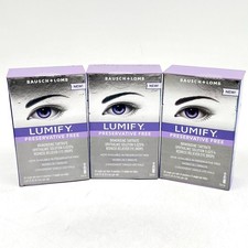 3 Pack Bausch  Lomb Lumify Preservative Free Redness Reliever Eye Drops