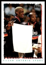 Dennis Rodman 1994-95 Topps #213 Spurs NBA READ FREE SHIPPING AutographDen
