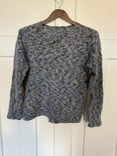 Vintage Glenugie Knitwear Sweater Made in Scotland Merino Wool/Mohair Blend MED