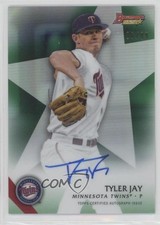 2015 Bowman's Best of Green Refractor /99 Tyler Jay #B15-TJ Auto 9u7