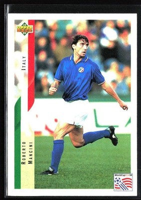 1994 Upper Deck World Cup Contenders English/Spanish #152 Roberto Mancini