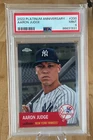 2022 Topps Chrome Aaron Judge #200 PSA 9 MINT Platinum Anniversary