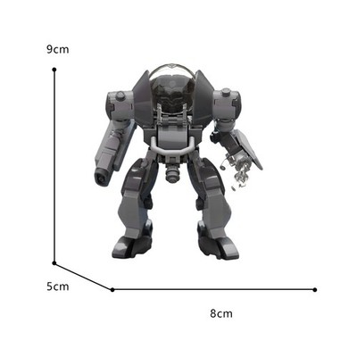 Hot Sale Mecha Robot Model Building Toy Set 141 for Kids and Adults