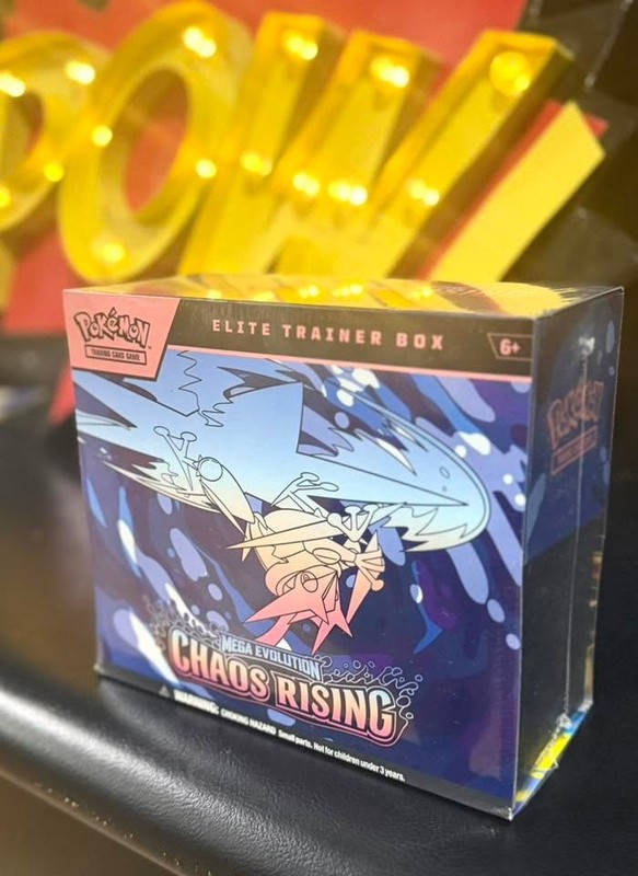 Pokemon ETB Mega Evolution Chaos Rising Elite Trainer Box NEW Sealed