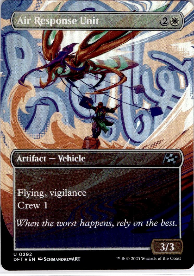 MTG Air Response Unit (Borderless) Aetherdrift HOLO #292