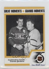 1991-92 Kraft Dinner Bill Durnan Turk Broda #37 HOF 0nr3