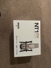 Rode NT1 5th Generation Condenser Microphone Silver NT1GEN5