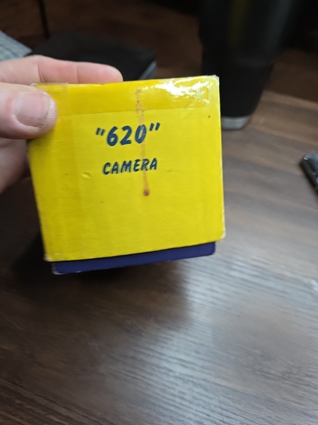 Vintage 1940’s Spartus Box Camera Six Twenty Bakelite  Original Strap UNTESTED 