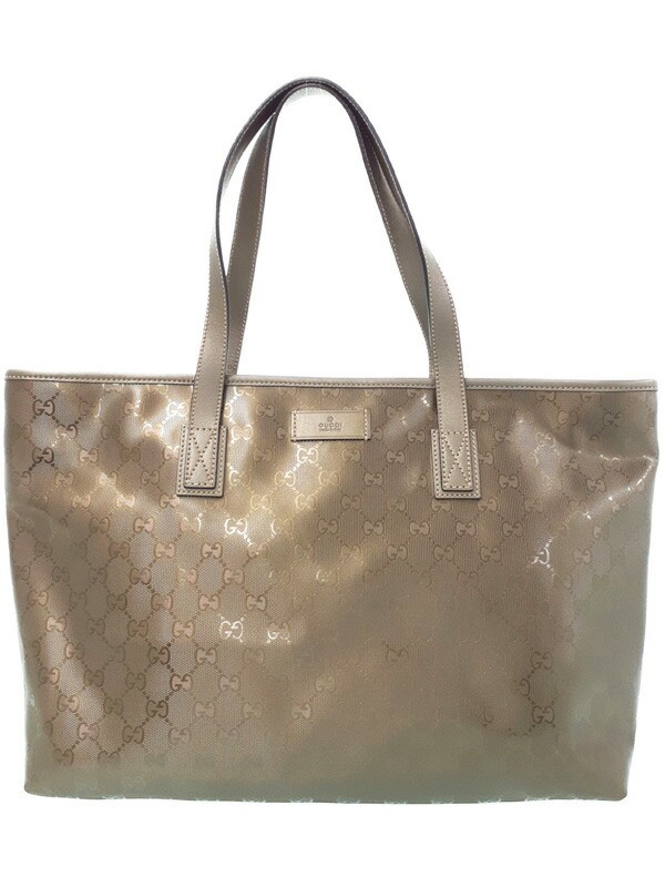 Gucci GG Monogram Imprint Tote Bag 211137 in Signature Canvas T1637