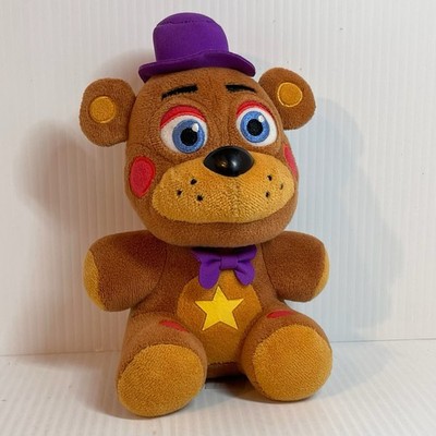 Funko Five Nights at Freddy s 2018 Brown Freddy Fazbear Purple Hat 8inches