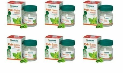 6 pack X Himalaya PAIN BALM MINT Fast Relief from Headaches Pain 10 GM FREE SHIP