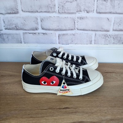  Converse Chuck 70 X Comme Des Garçons Sz 5 Men's shoes Sneaker Black A08796C 