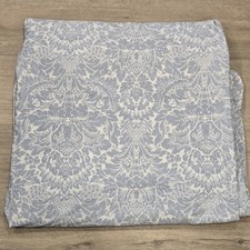 Vtg Green Tag Lauren Ralph Lauren Duvet Cover Blue White Damask King