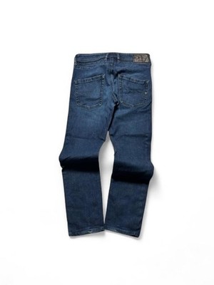 Diesel Herren Jeans Regular Slim Tapered Fit Bestickte Hose W30 x L29