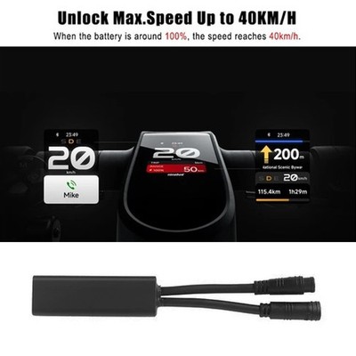 For Segway Ninebot MAX G3 E-Scooter Unlock Speed Regulator Limit Cable 40km/h FC