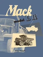 Mack Model LR Heavy 15 Ton Dump Truck NEW METAL SIGN: 9x12" Ships Free