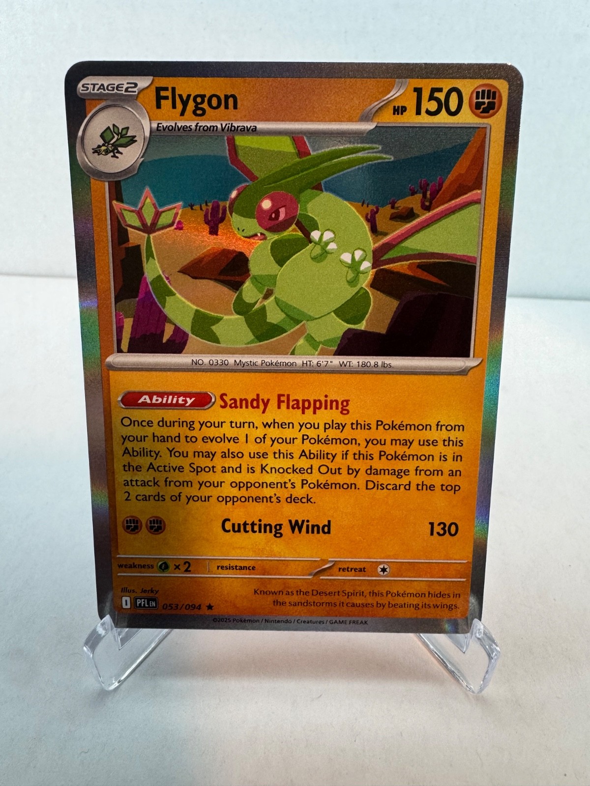 Flygon 53/94 - Holofoil - Phantasmal Flames - Pokemon TCG NM