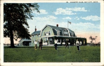 Ak Michigan USA, Country Club, Bay City - 4616930