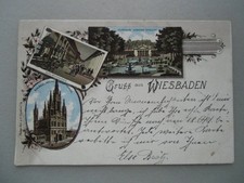 Ansichtskarte Wiesbaden 1897