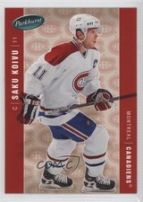 2005-06 Parkhurst Saku Koivu #249 t4m