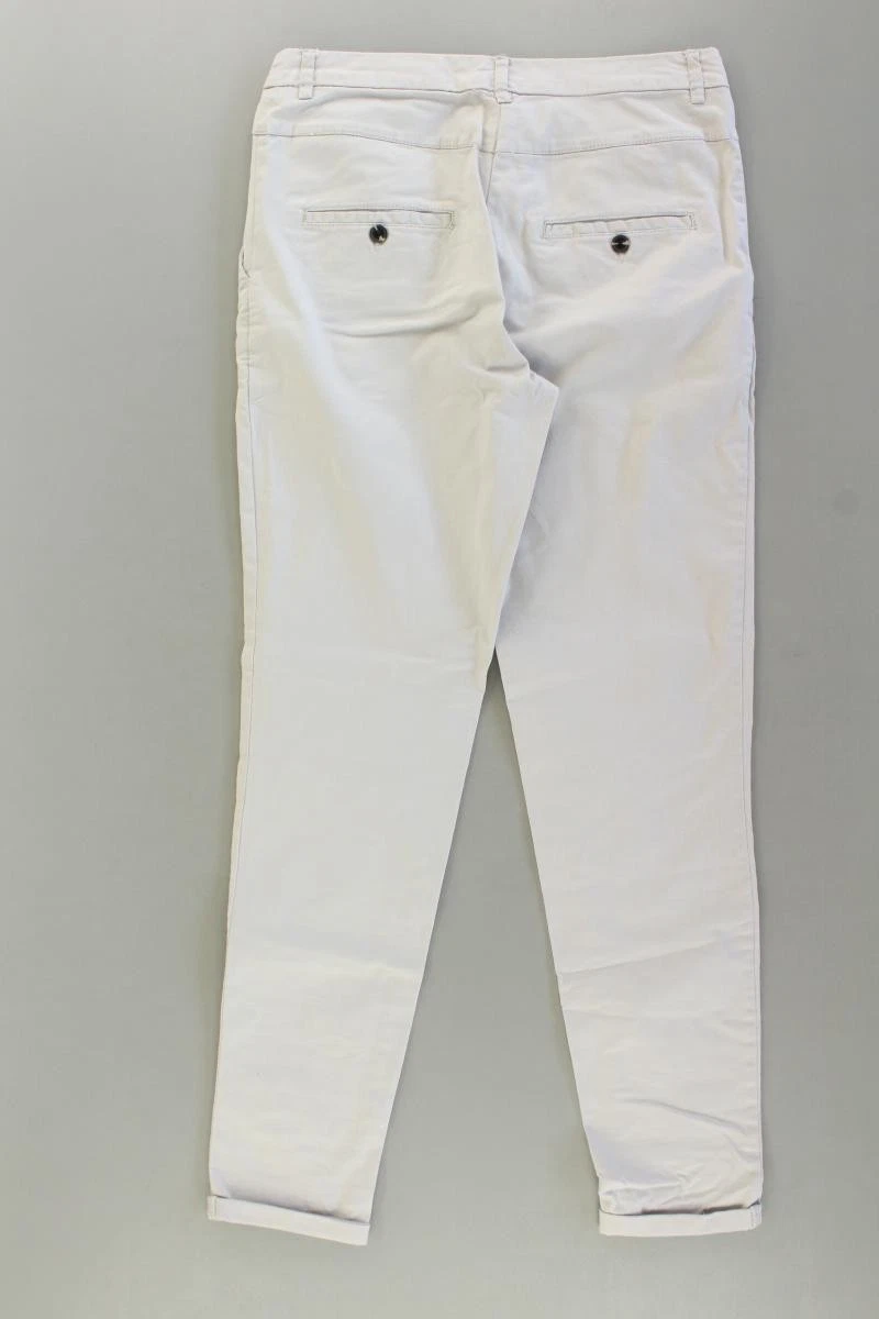 ⭐ H&M pantalones para damas talla 36, S gris algodón ⭐